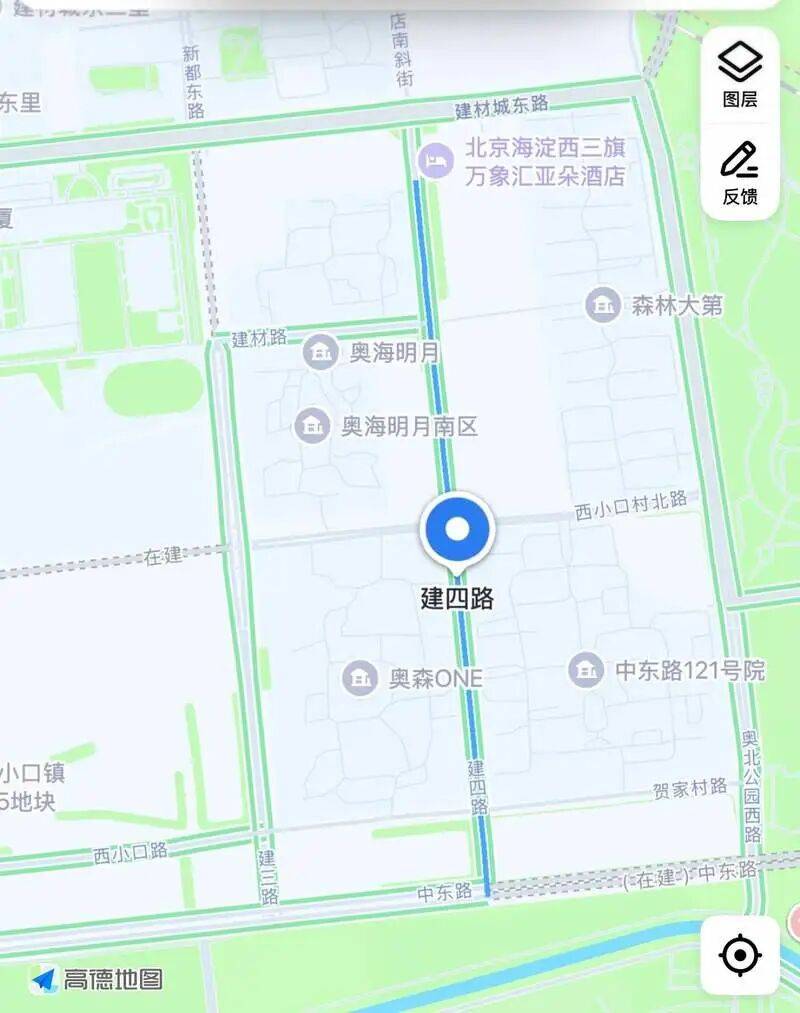 昌平海淀交界处,一条斑马线还得各划各的?丨有事儿@新京报